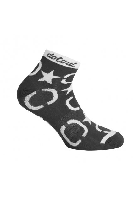 Dámské cyklistické ponožky Dotout Stars W Sock, black