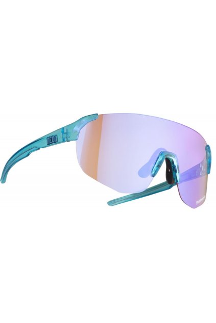 bryle neon sky ramecek crystal shiny cyan skla photo blue