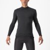 Pánské funkční prádlo CASTELLI Bandito Wool Baselayer LS, black