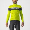 Pánský cyklistický dres Castelli Passista, electric lime/savile blue-green fluo