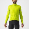 Pánský cyklistický dres Castelli Fondo 2, electric lime/silver reflex