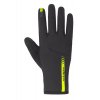 Zimní sportovní rukavice Etape LAKE 2.0 WS+, černá/žlutá fluo