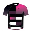 Dětský cyklistický dres SILVINI Mazzani, black fuchsia