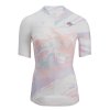 Dámský cyklistický dres SILVINI Catirina, white blush