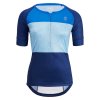 Dámský letní cyklistický dres SILVINI Stabina, navy-blue