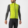 Pánská cyklistická vesta CASTELLI Squadra Stretch, electric lime/grey