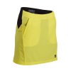 Dámská cyklistická sukně SILVINI Invio bez vložky, yellow-black