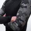Pánské funkční triko SENSOR MERINO IMPRESS, černá/honeycomb