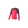 Set dětského funkčního prádla SENSOR MERINO IMPRESS, magenta/floral