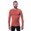 Pánské funkční triko SENSOR MERINO ACTIVE, terracotta
