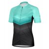 Dámský letní cyklistický dres ETAPE VIOLET, mint/černá