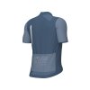 Pánský letní cyklistický dres ALÉ FOLLOW ME PR-E, steel blue