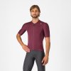 Pánský cyklistický dres CASTELLI Espresso, deep bordeaux/silver moon