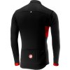 Pánský cyklistický dres CASTELLI Prologo VI s dlouhým rukávem,  black/red