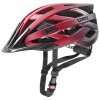 Cyklistická helma UVEX I-VO CC, RED BLACK MAT