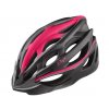 Dámská cyklistická helma ETAPE VESPER, černá|růžová mat