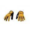 Dětské cyklistické rukavice WOOM sunny yellow