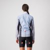 Dámská cyklistická bunda CASTELLI Squadra Stretch, silver gray/dark gray