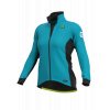 Dámská zimní cyklistická bunda ALÉ R-EV1 FUTURE WARM, turquoise (Velikost S)