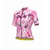 Dámský letní cyklistický dres ALÉ dámský PR-R AMAZZONIA, fluo pink