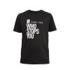 MAGURA tričko T-Shirt #WHOSTOPSYOU, black (Unisex)