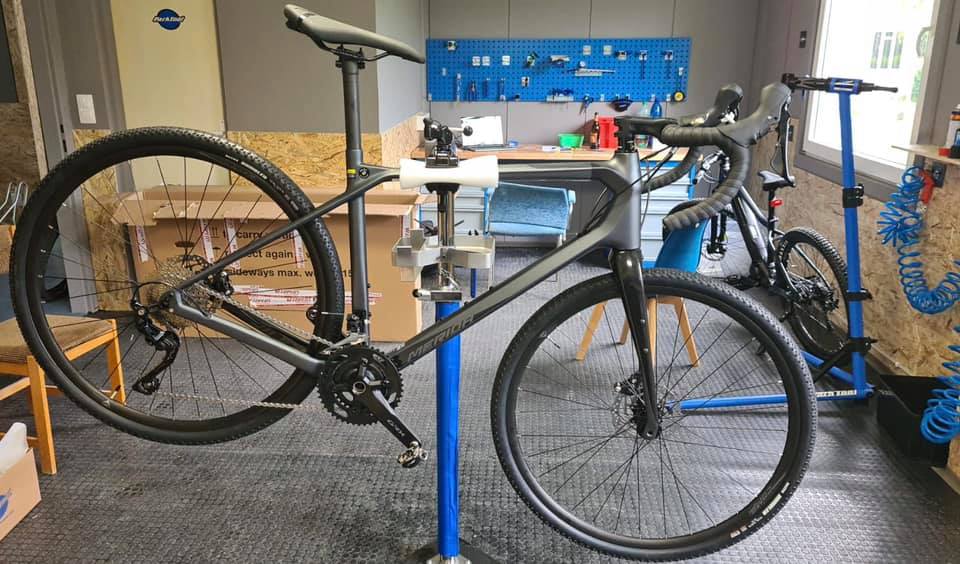 Bicykel pripravený na odborný servis