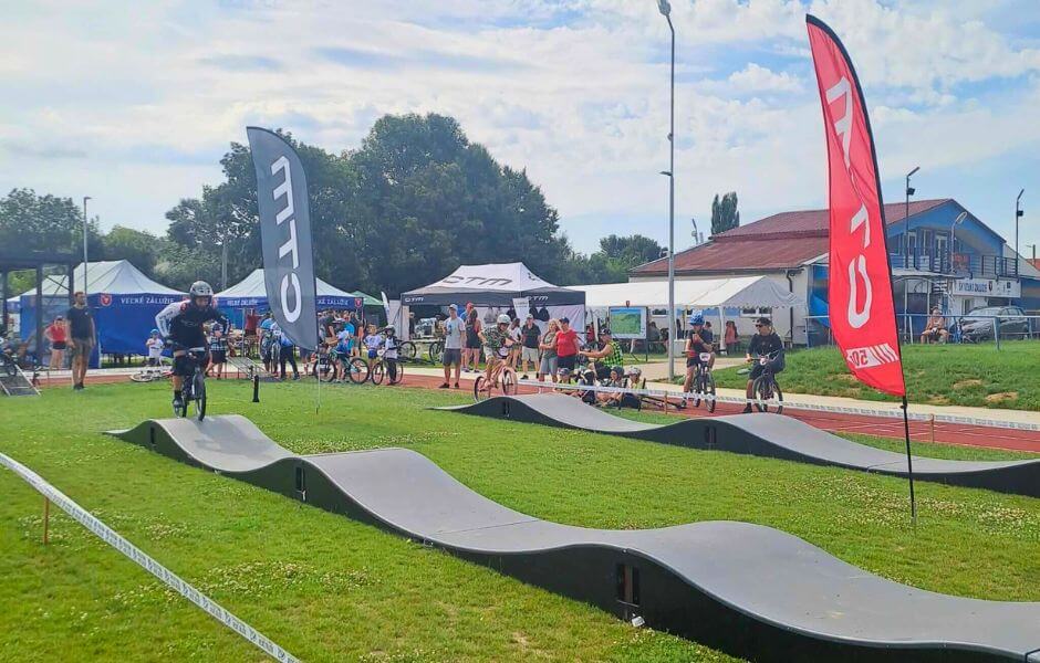 Cyklistické preteky TRIAL & PUMPTRACK 2024 vo Veľkom Záluží
