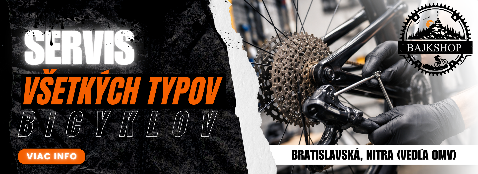 servis bicyklov