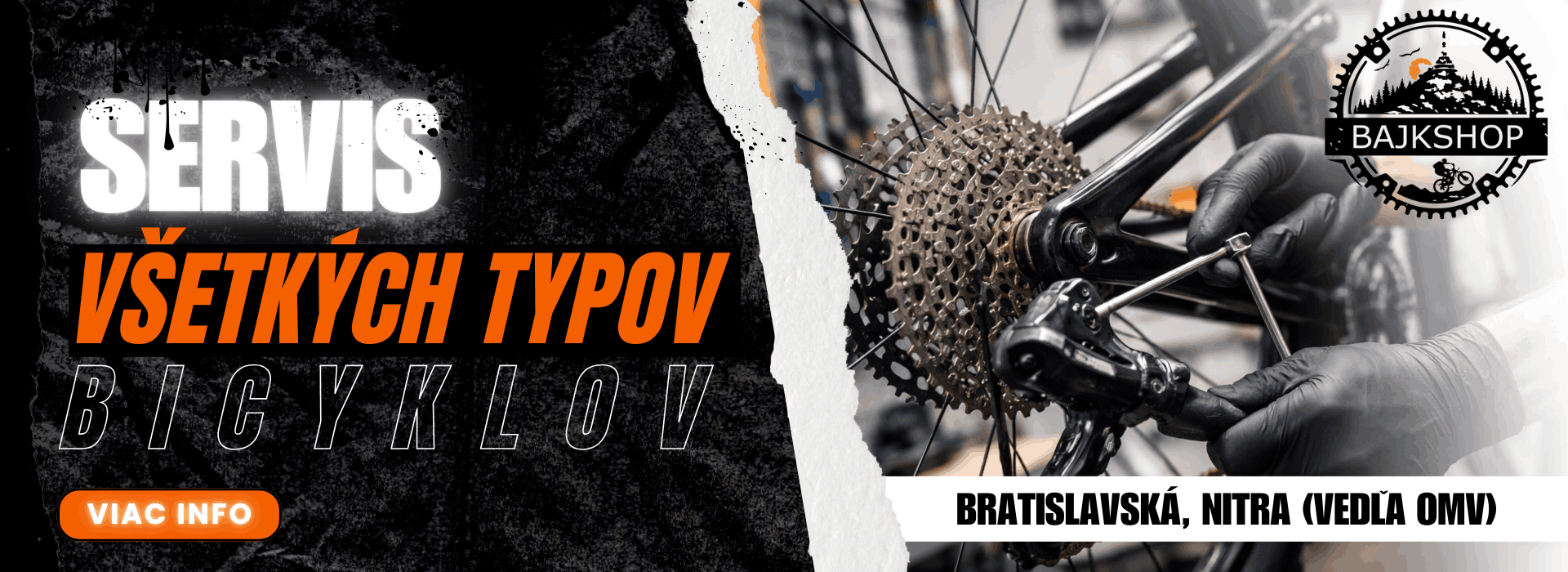 servis bicyklov