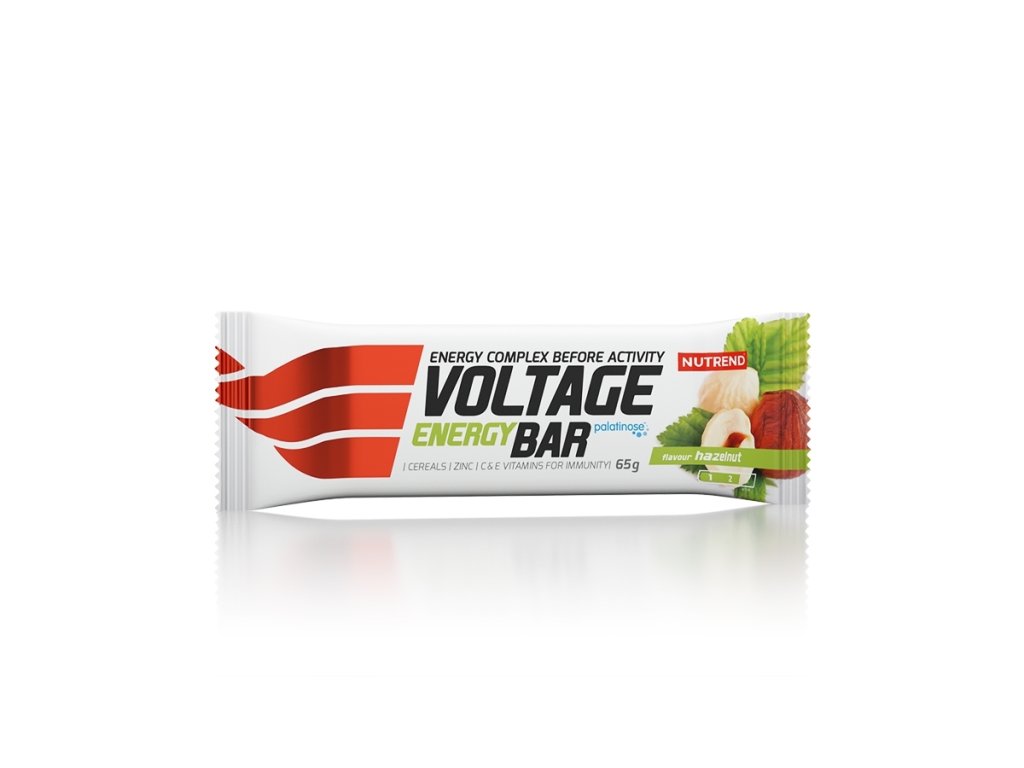 VOLTAGE ENERGY CAKE - lieskový orech, 65 g