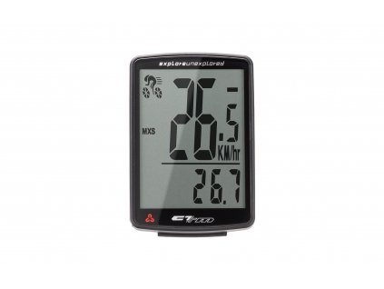 Cyklopočítač CTM BC-22W čierny