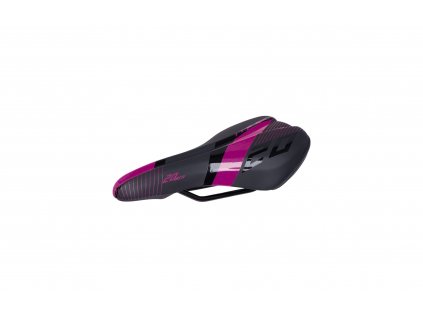 Sedlo  detské Flash 1, čierna/bordová, 16''/20''