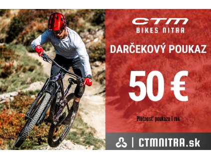 Darčekový poukaz 50€