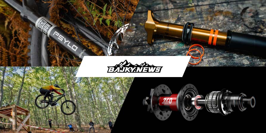 Novinky od značiek Rockshox, Fox, DT swiss a ďalšie aktuality v cyklo-svete.