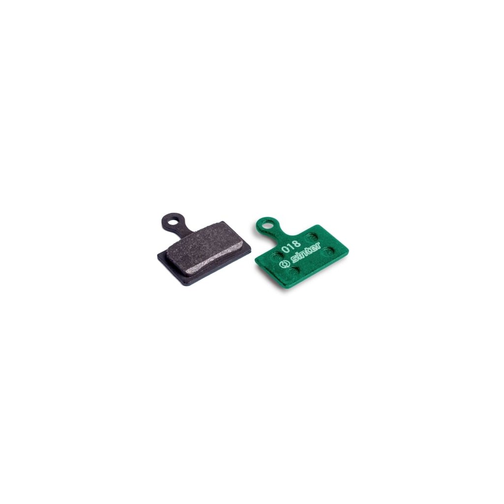 Sinter Shimano K Type, brzdové platničky - Green