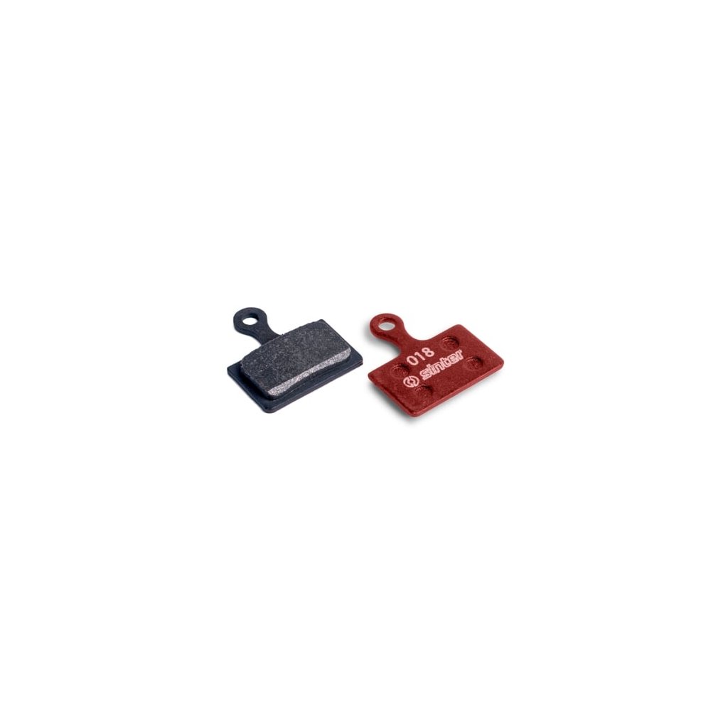 Sinter Shimano K Type, brzdové platničky - Red