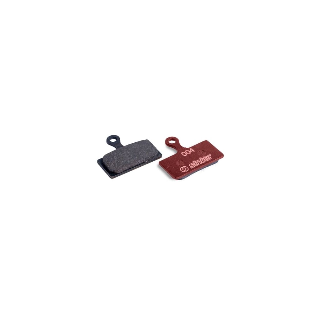 Sinter Shimano G Type, brzdové platničky - Red