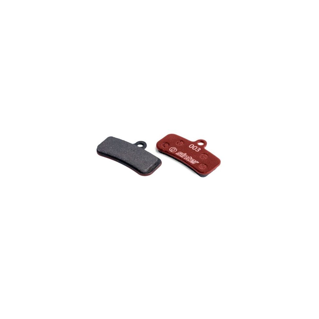 Sinter Shimano D Type, brzdové platničky - Red