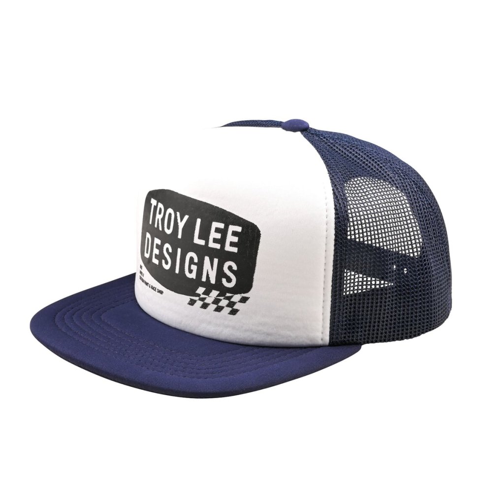 TLD Stamp Trucker Snapback, šiltovka - Vintage White/Navy