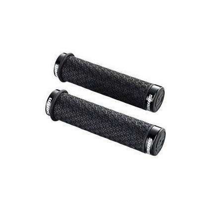 Sram Locking Grips DH, gripy - silikónové - čierne