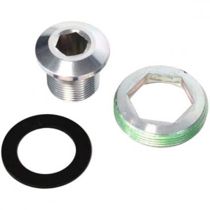 Truvativ Crank Arm Bolt M15/M26 Alloy Self-Extracting GXP Silver