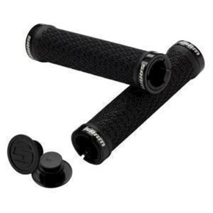 Sram Locking Grips Foam, gripy - 129 mm - červené/čierne
