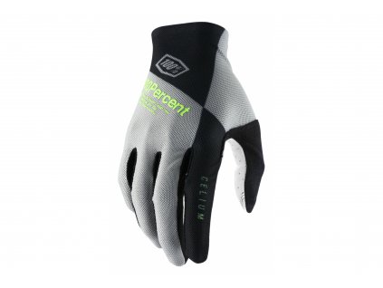 Rukavice 100% Celium Gloves Black White