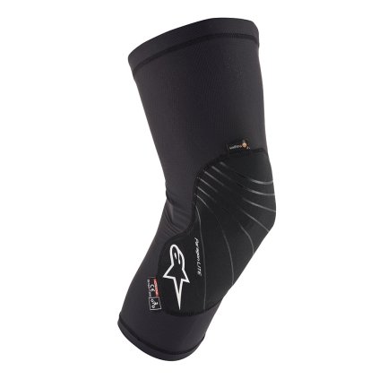 Alpinestars Paragon Lite, chrániče kolien - Black (Veľkosť XS)