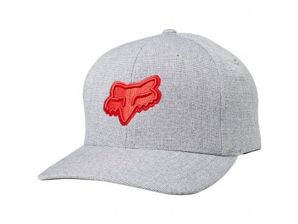 Šiltovka Fox Transposition Flexfit Hat Grey Red