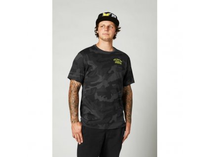 Technické tričko Fox OG Camo Ss Tech Tee Black Camo