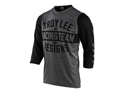 Dres Troy Lee Designs Ruckus 3/4 Jersey Team 81 Heather Gray - Veľkosť: M