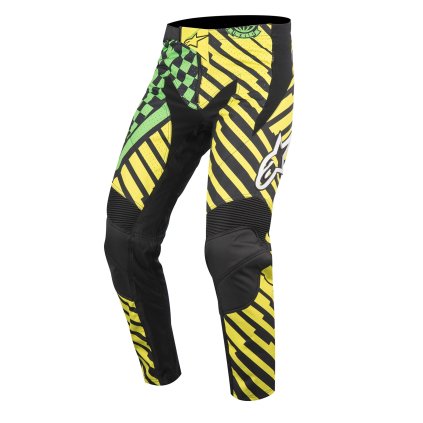 Alpinestars Sight Speedster, nohavice - Bright Green/Black/Acid Yellow (Veľkosť 34)