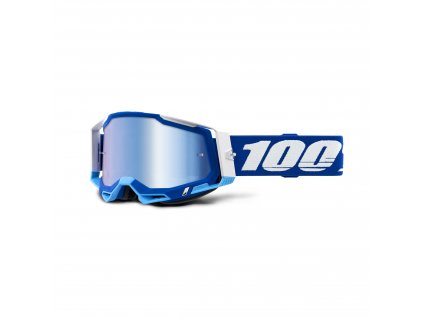 MX okuliare 100% RACECRAFT 2 Goggle Blueirror Blue Lens