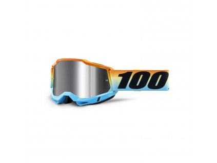 100% ACCURI 2 Goggle Sunset - Mirror Silver Flash Lens